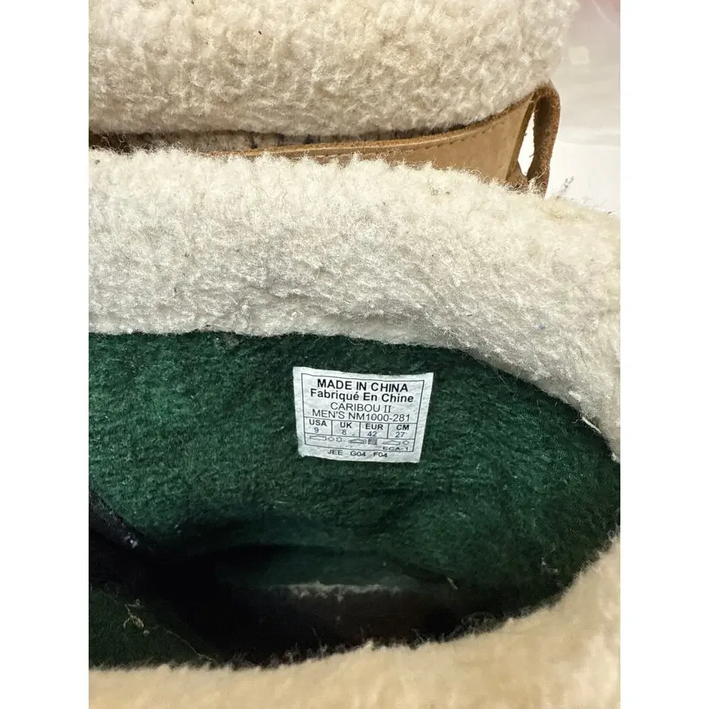 Sorel Waterproof Caribou II Men’s Winter Boots Sz 9 - Picture 5 of 9